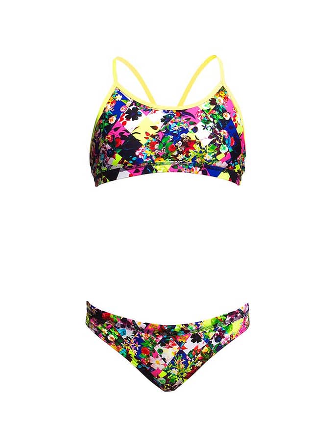 Funkita Girls Racerback Bikini Princess Cut