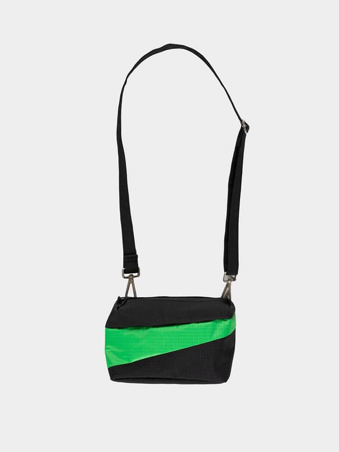 Susan Bijl - The New Bum Bag Black & Greenscreen Small