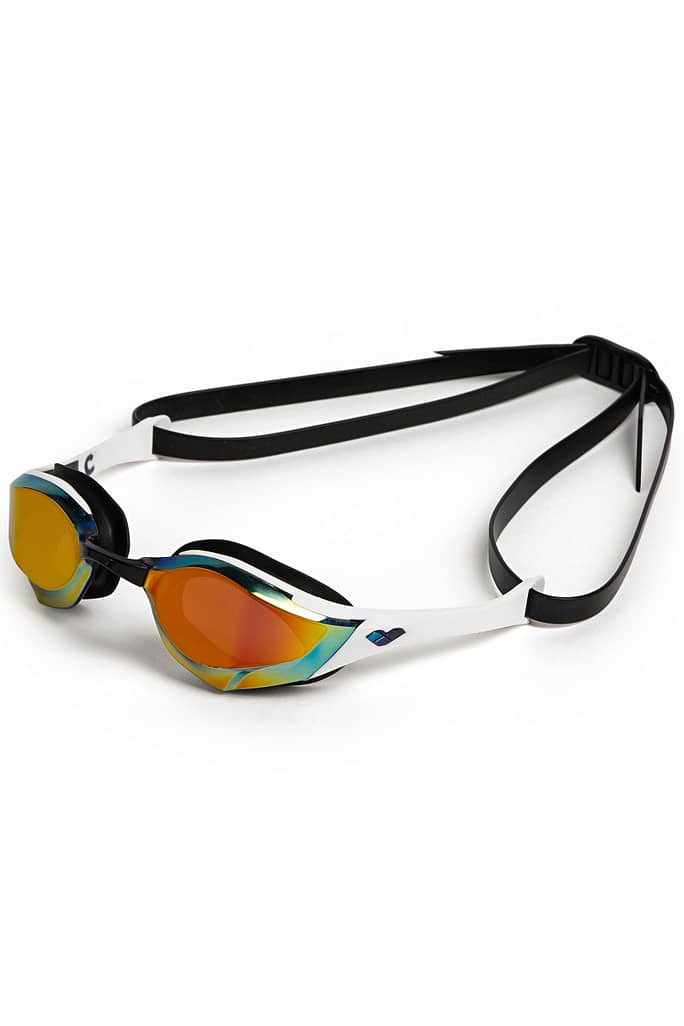 Arena Cobra Edge Swipe Mirror Gold White Black
