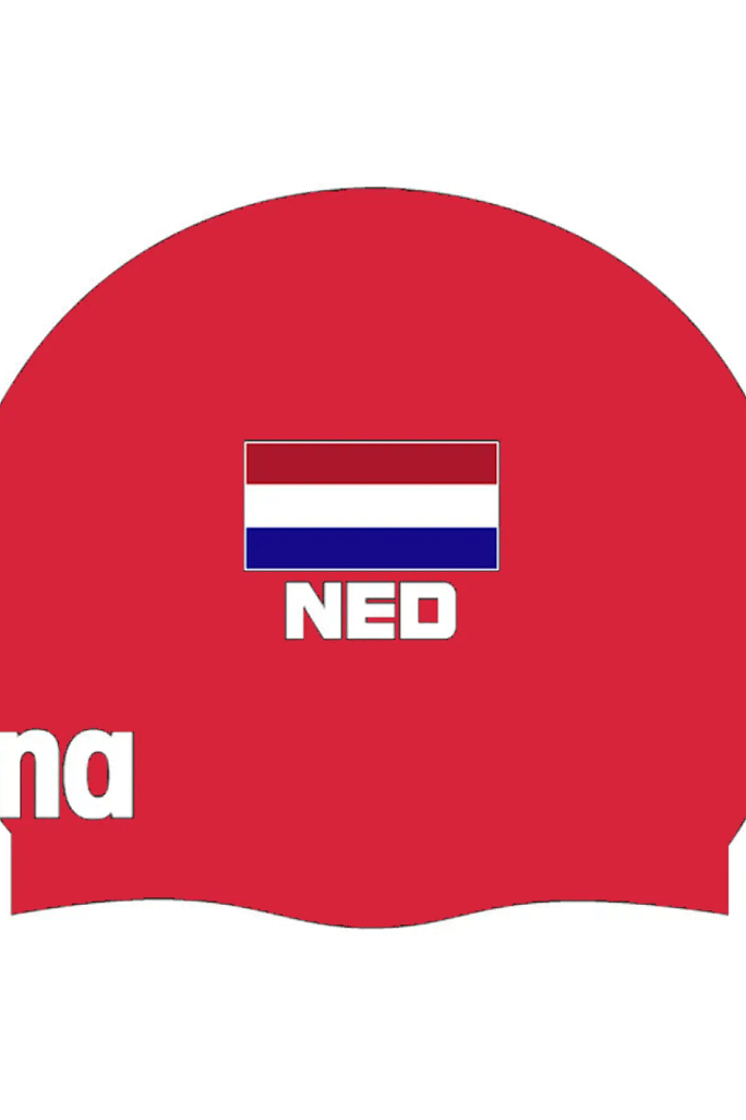 Arena Moulded Cap NED Flag Red